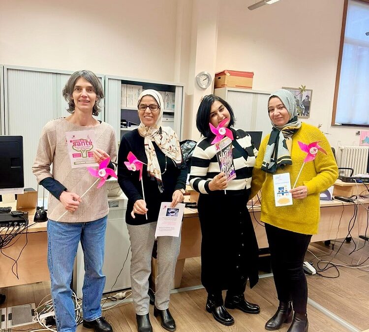 Une visite de travail de commune de moqrissat à Molembeek, Belgique