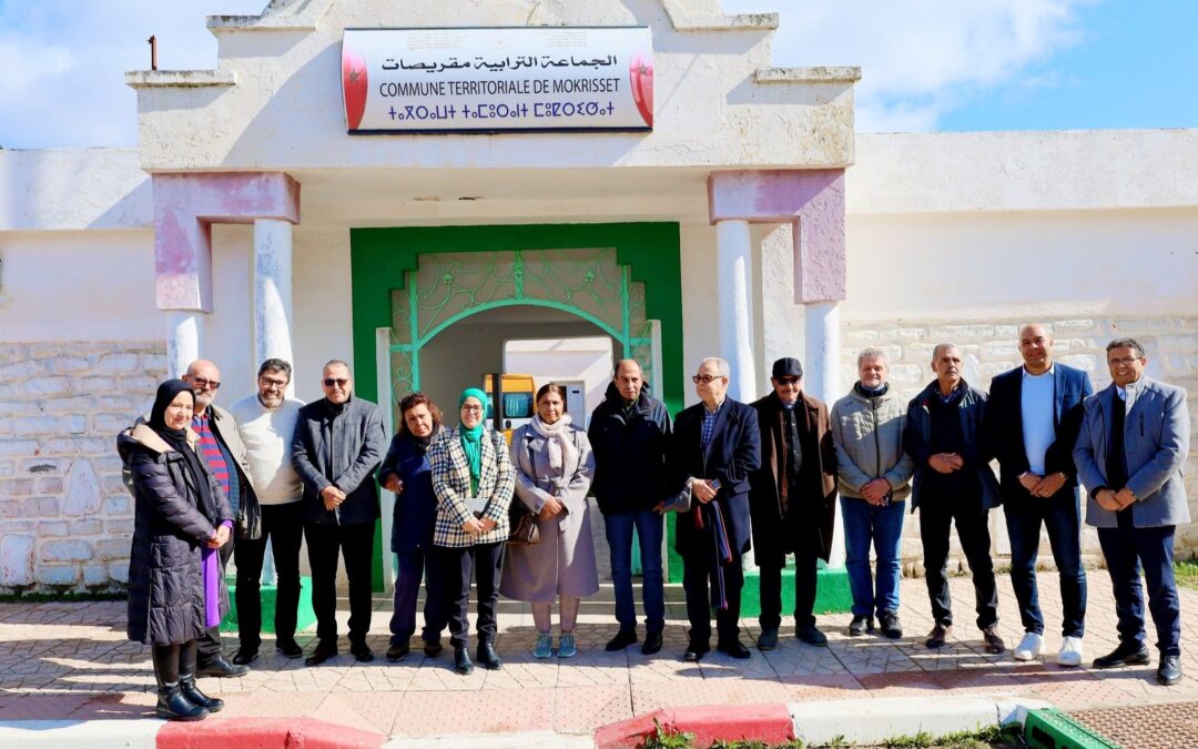 جماعة مقريصات تستضيف وفداً من بلدية سانت جوس البلجيكية وبلدية طنجة